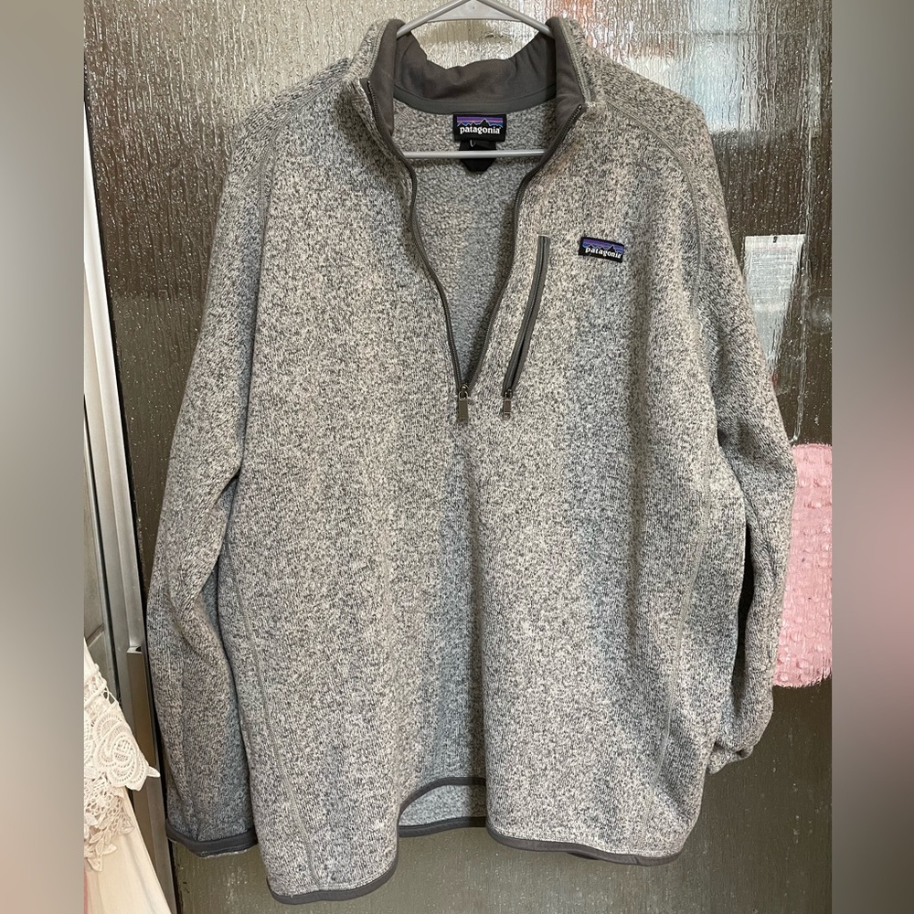 Men’s Patagonia quarter zip fleece pullover